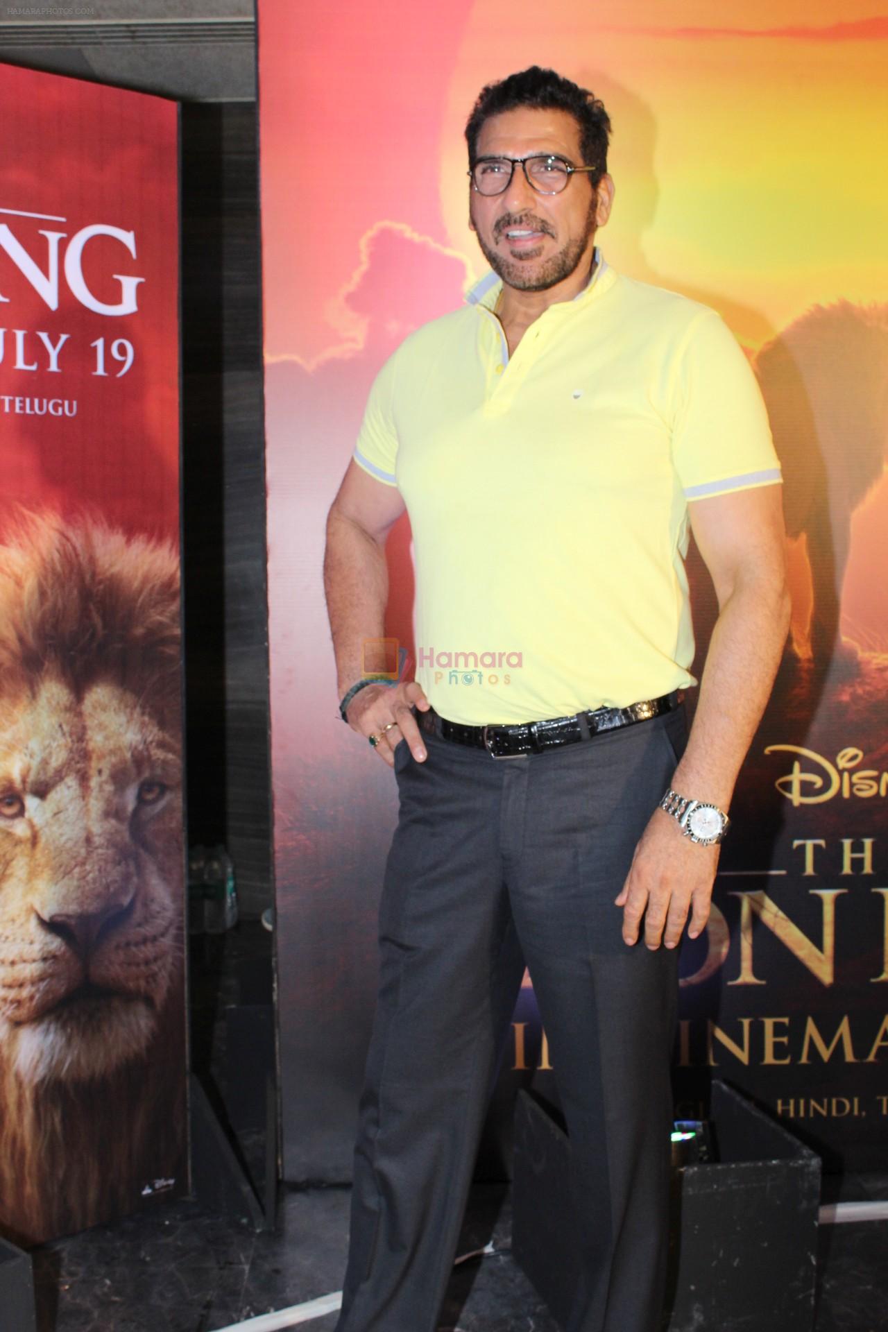 Mukesh Rishi At The Special Screening Of Film The Lion King On 18th